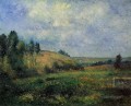 Paisaje cerca de Pontoise 1880 Camille Pissarro